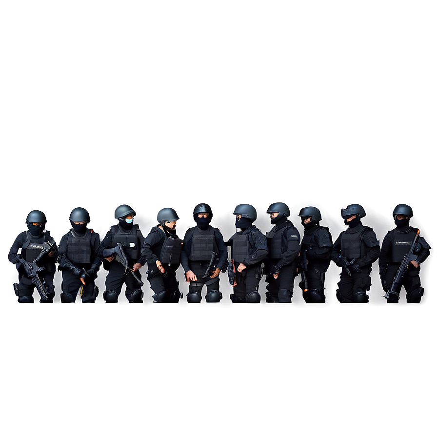 Swat Team Crowd Control Tactics Png Fyj98 PNG