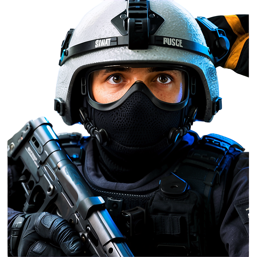 Swat Team Night Assault Png Ydo19 PNG