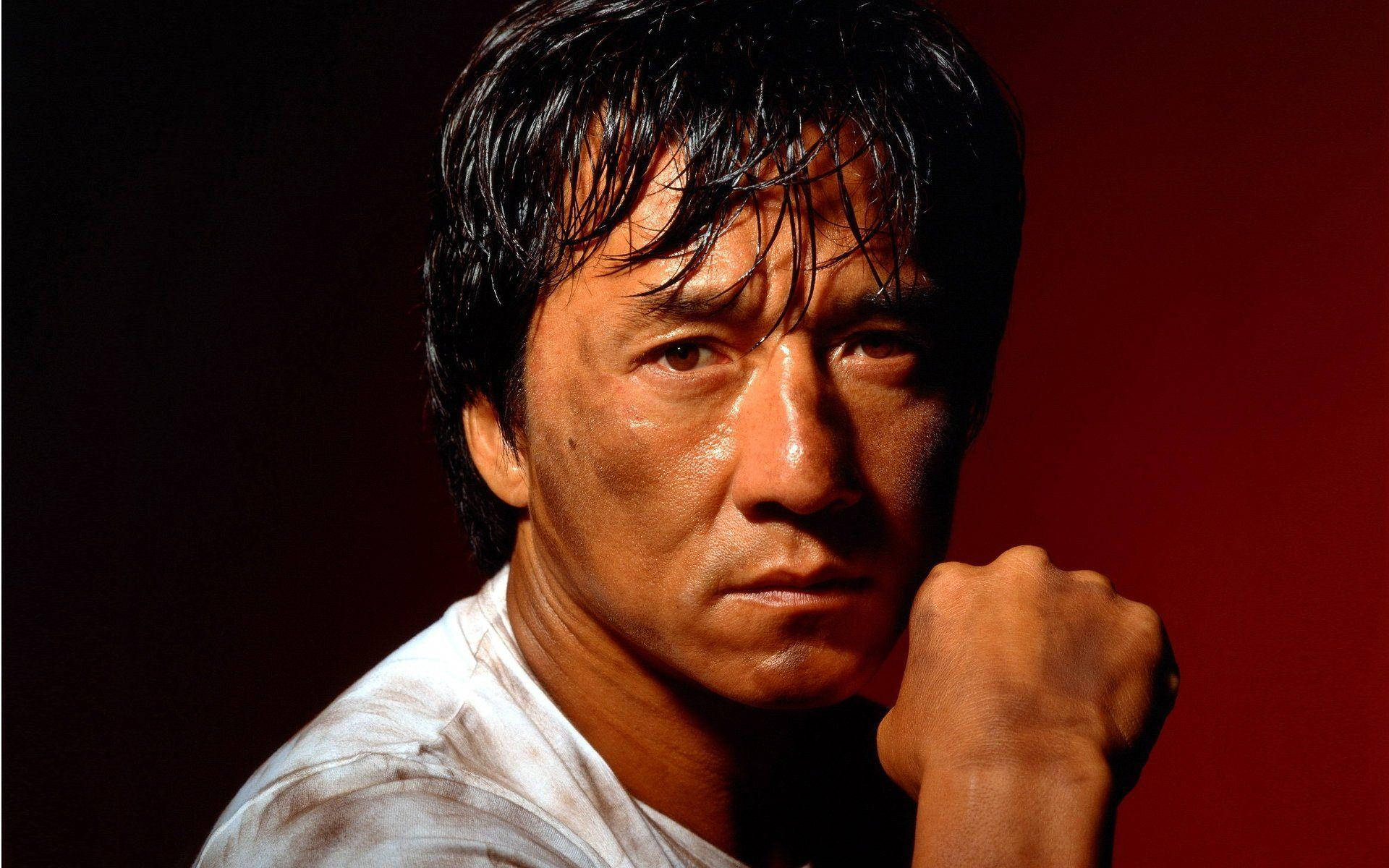 Sweating And Dirty Jackie Chan Wallpaper