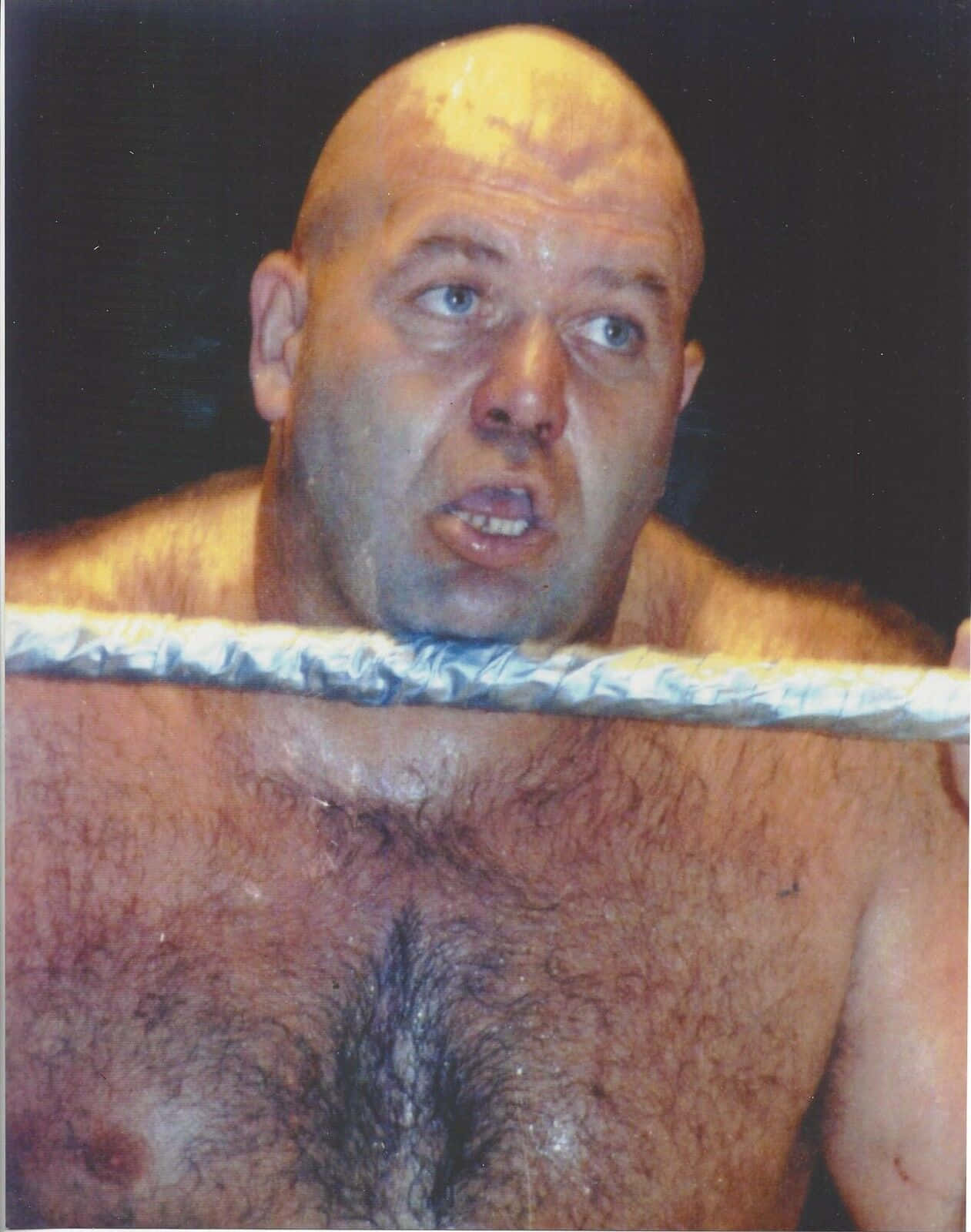Sweating Wrestler George Steele Wallpaper
