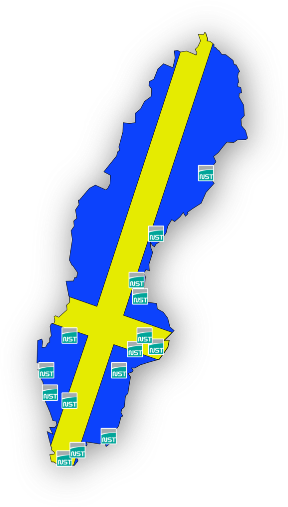 Download Sweden Map Flag Overlay | Wallpapers.com