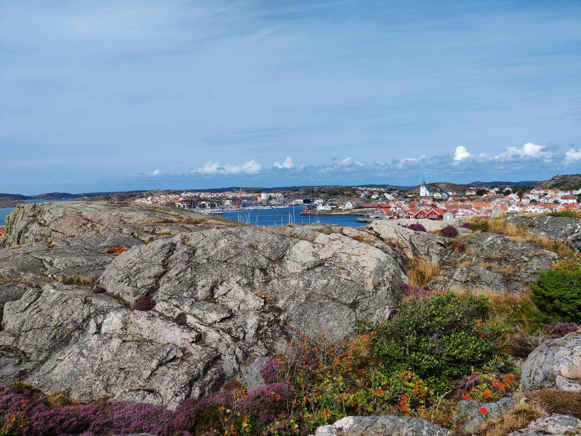 Svezia Skarhamn Paesaggio Sfondo