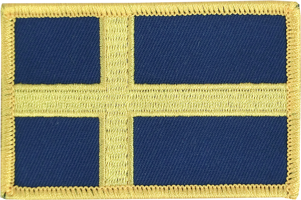 Swedish Flag Patch PNG
