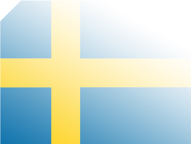 Swedish Flag Simple Background PNG