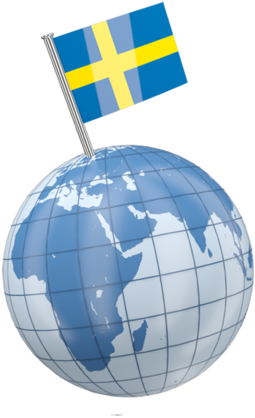 Swedish Flagon Globe PNG