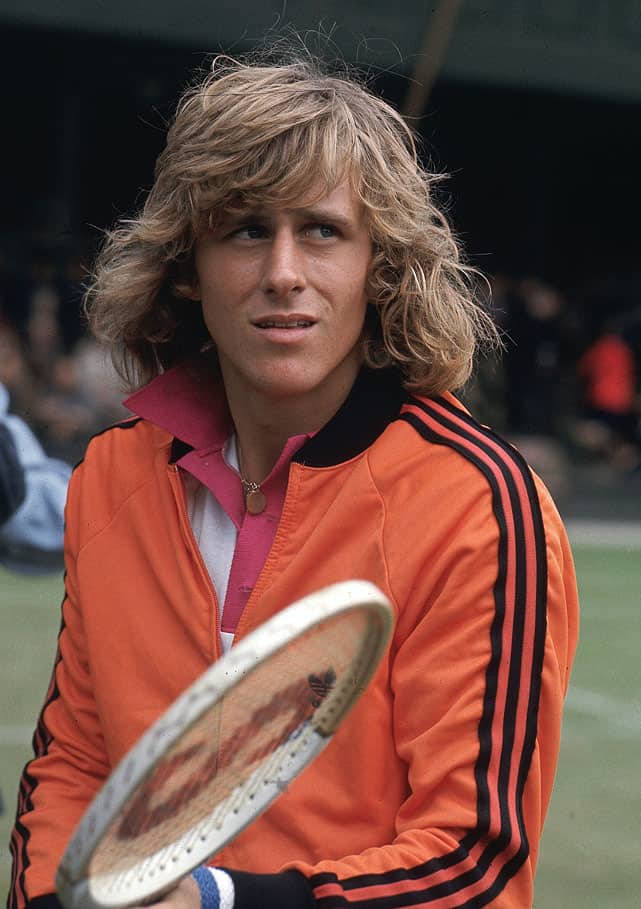 Swedisk tennisspiller Björn Borg Wallpaper