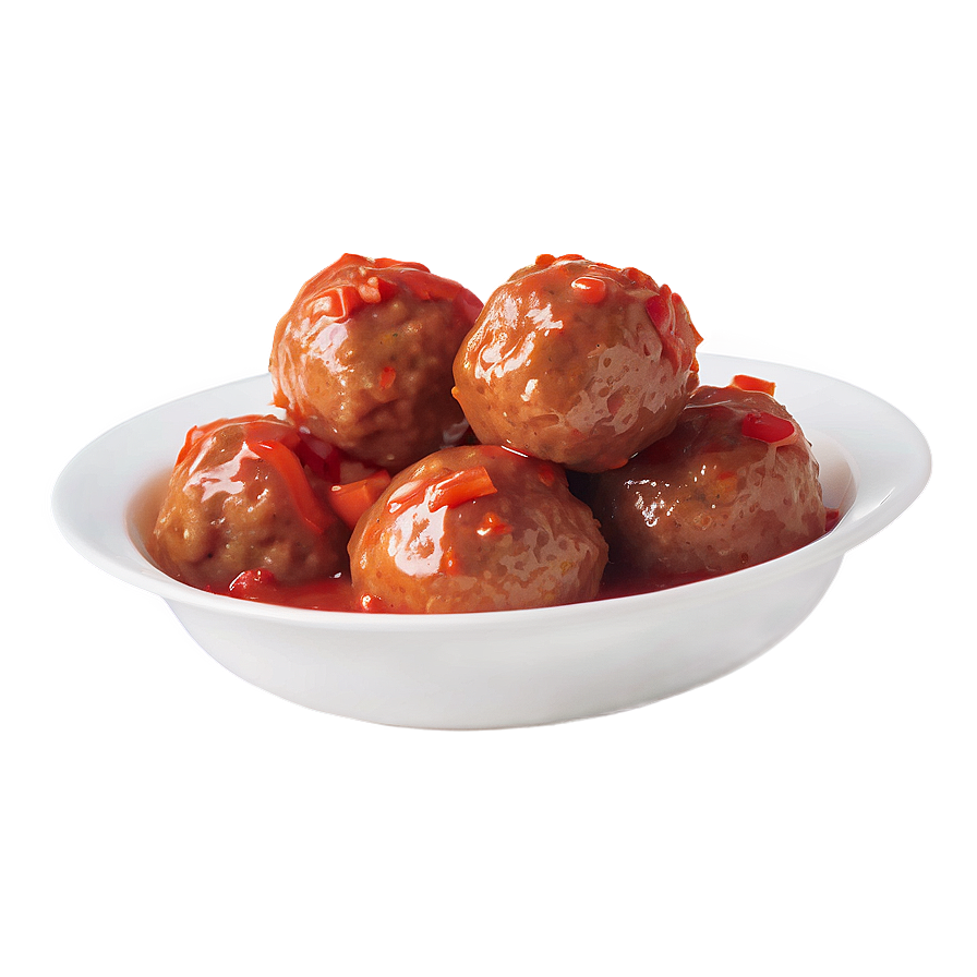 Sweet And Sour Meatball Png 06242024 PNG