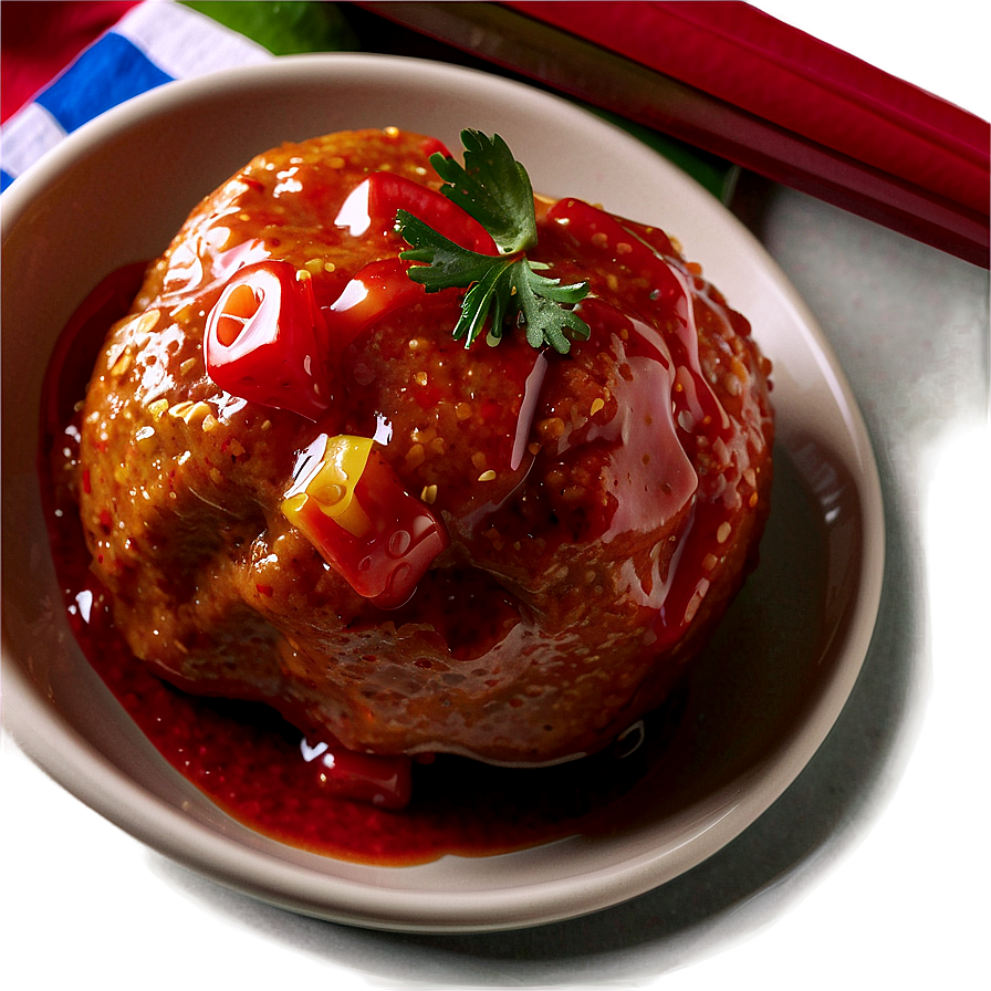 Sweet And Sour Meatball Png 06242024 PNG