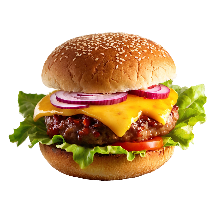 Sweet And Spicy Hawaiian Burger Png 06242024 PNG