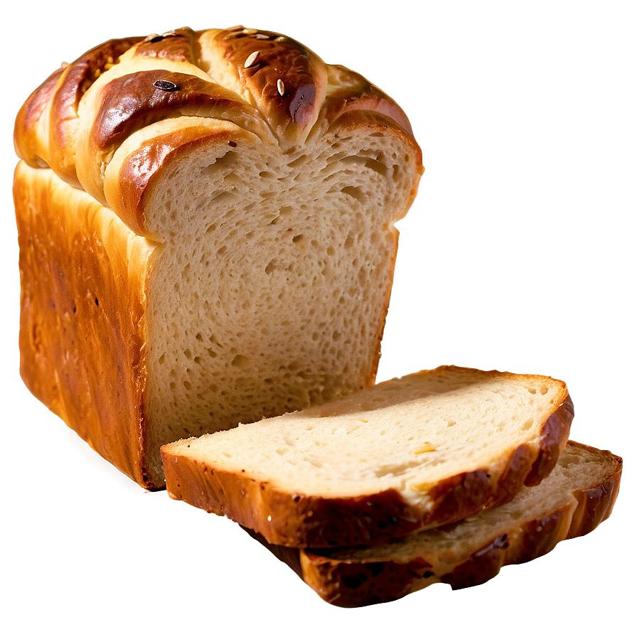 Sweet Bread Slice Png 06132024 PNG