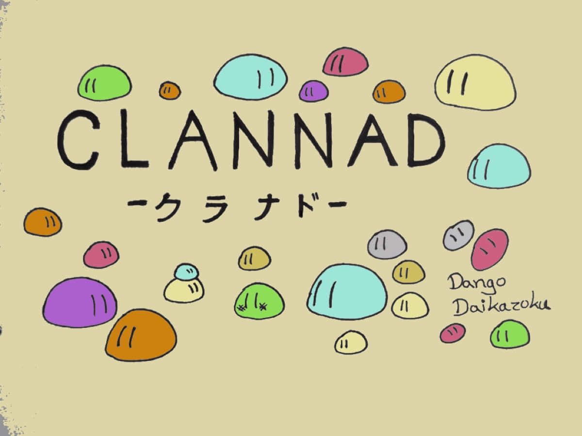 Sweet Dango Delight From Clannad Wallpaper