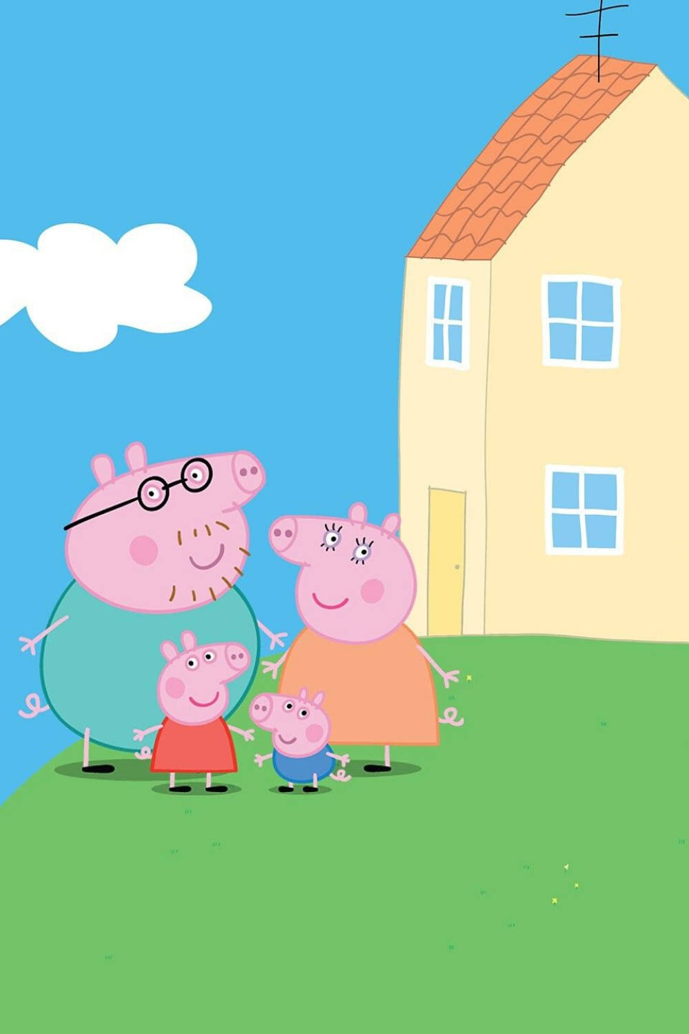 Welcome to everyone's favorite, the Sweet Peppa Pig House! Wallpaper