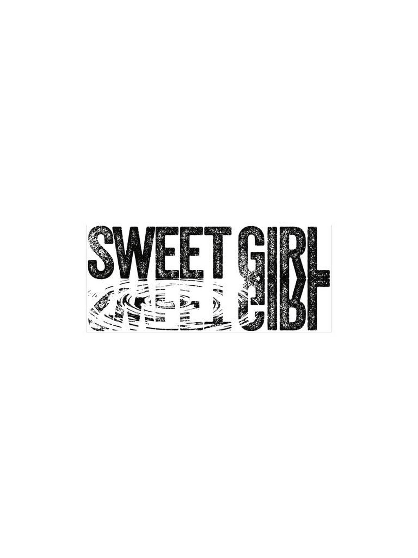 Sweet Girl Title Wallpaper
