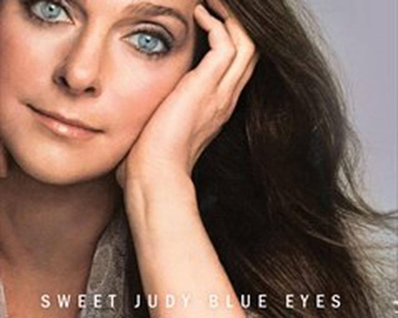 Sød Judy Blue Eyes Mit Liv I Musik Af Judy Collins Wallpaper