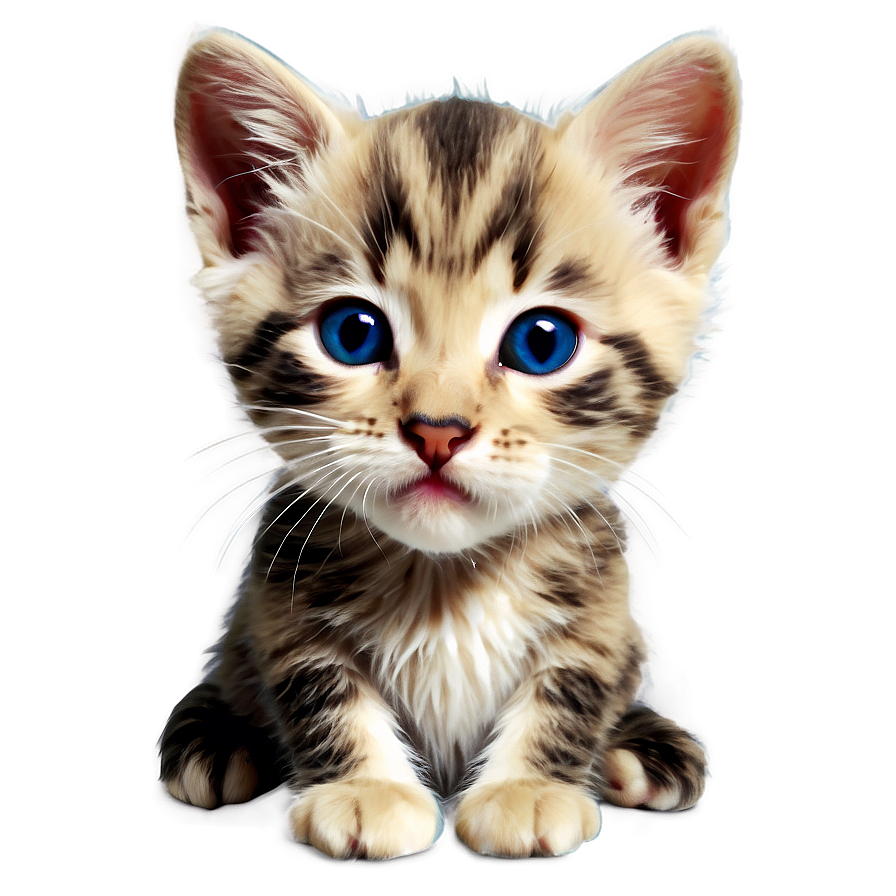 Sweet Kitten Graphic Png 06242024 PNG