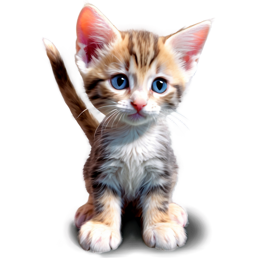 Sweet Kitten Graphic Png 06242024 PNG