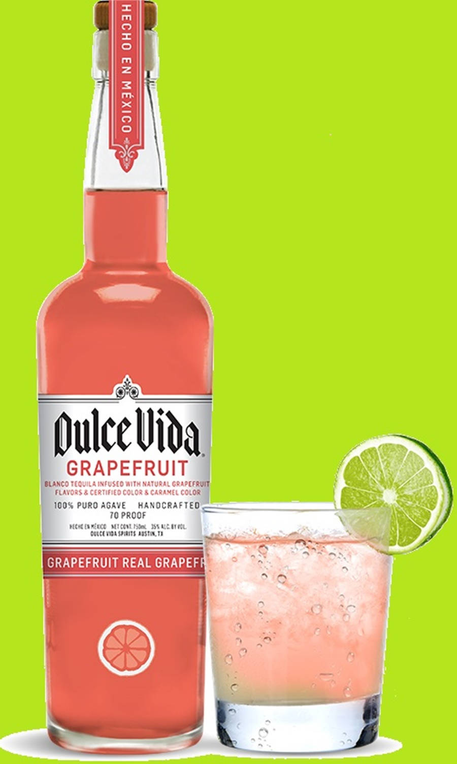 Savor the Sweet Life with Dulce Vida Tequila Margarita Wallpaper
