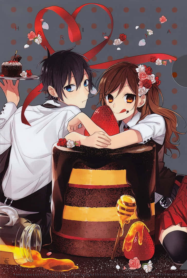 Sweet Matching PFP Anime Wallpaper
