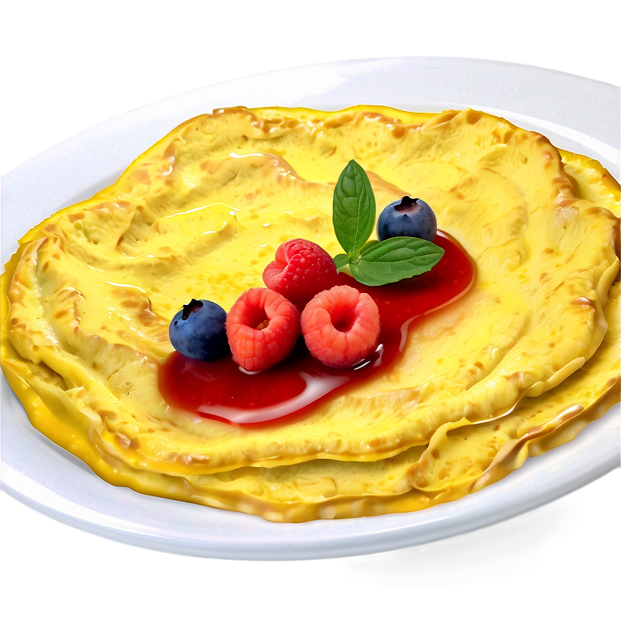Sweet Omelette Dessert Png 70 PNG