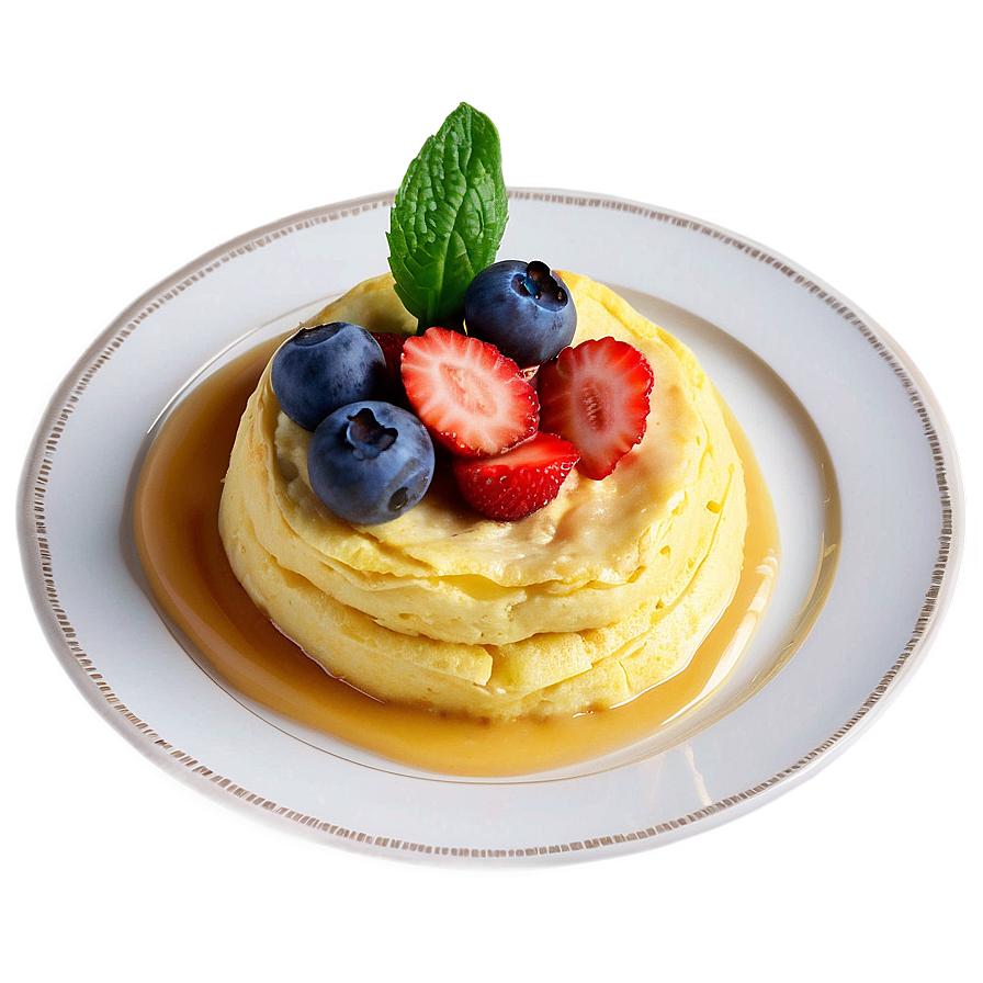 Sweet Omelette Dessert Png Wel PNG