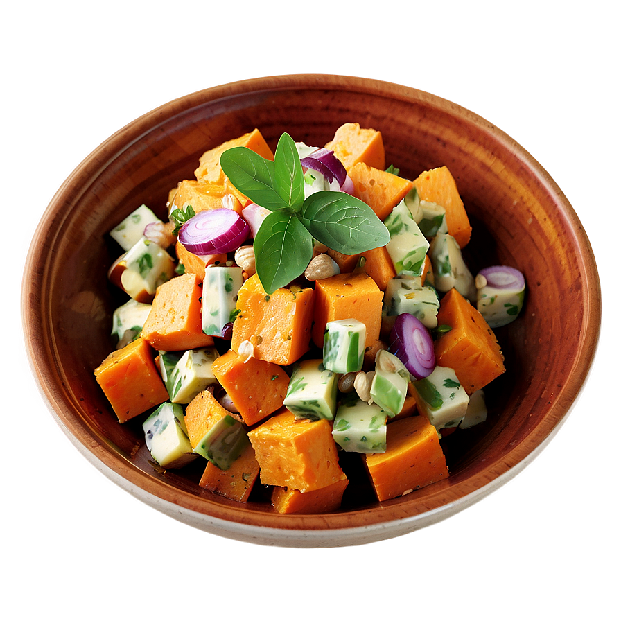 Sweet Potato Salad Png 06122024 PNG