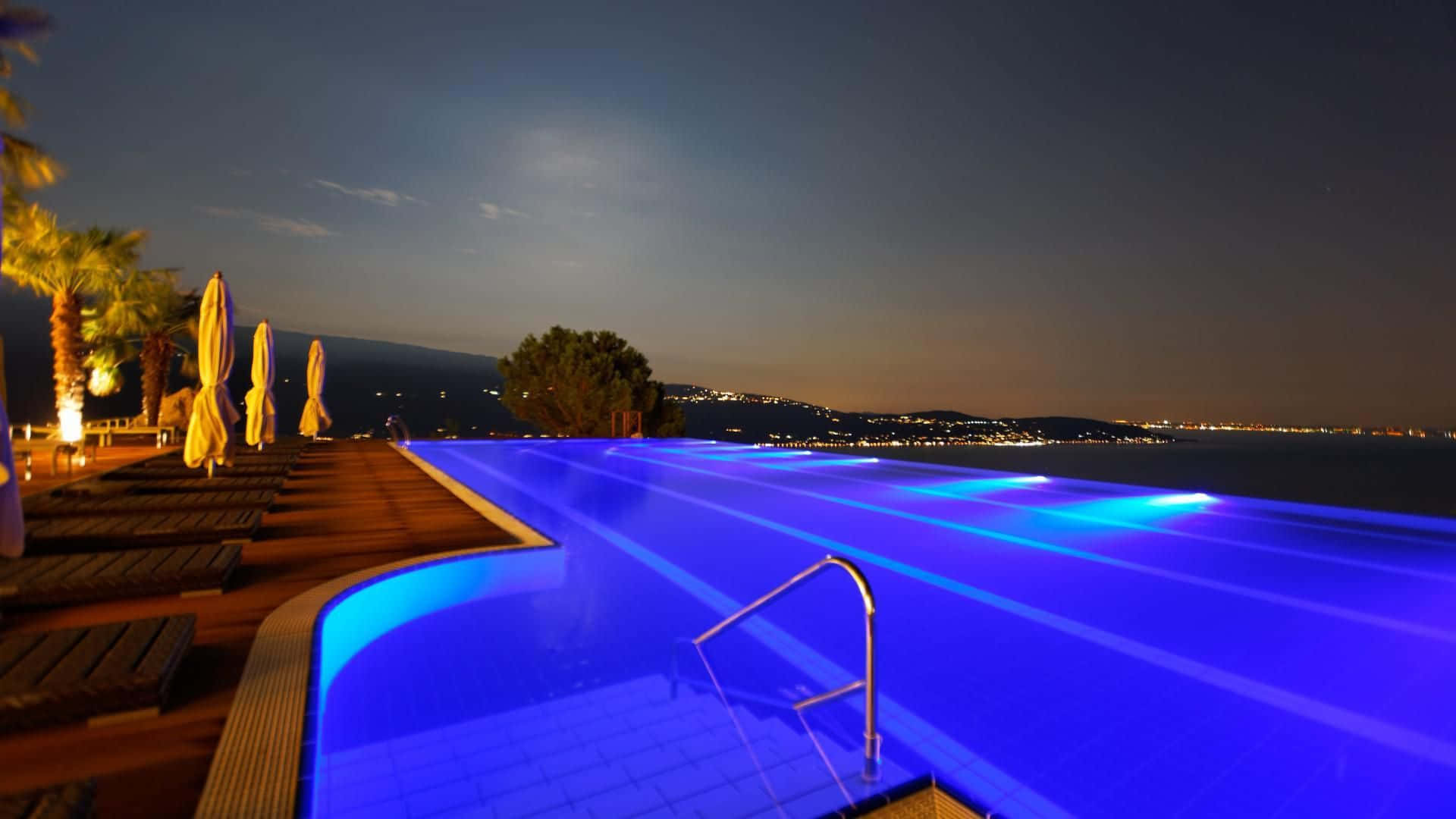 Stunning swimming pool at luxury resort