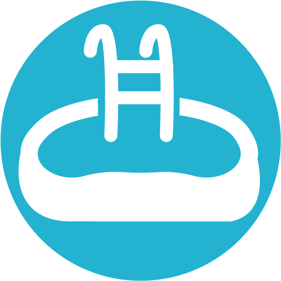 Swimming Pool Ladder Icon PNG