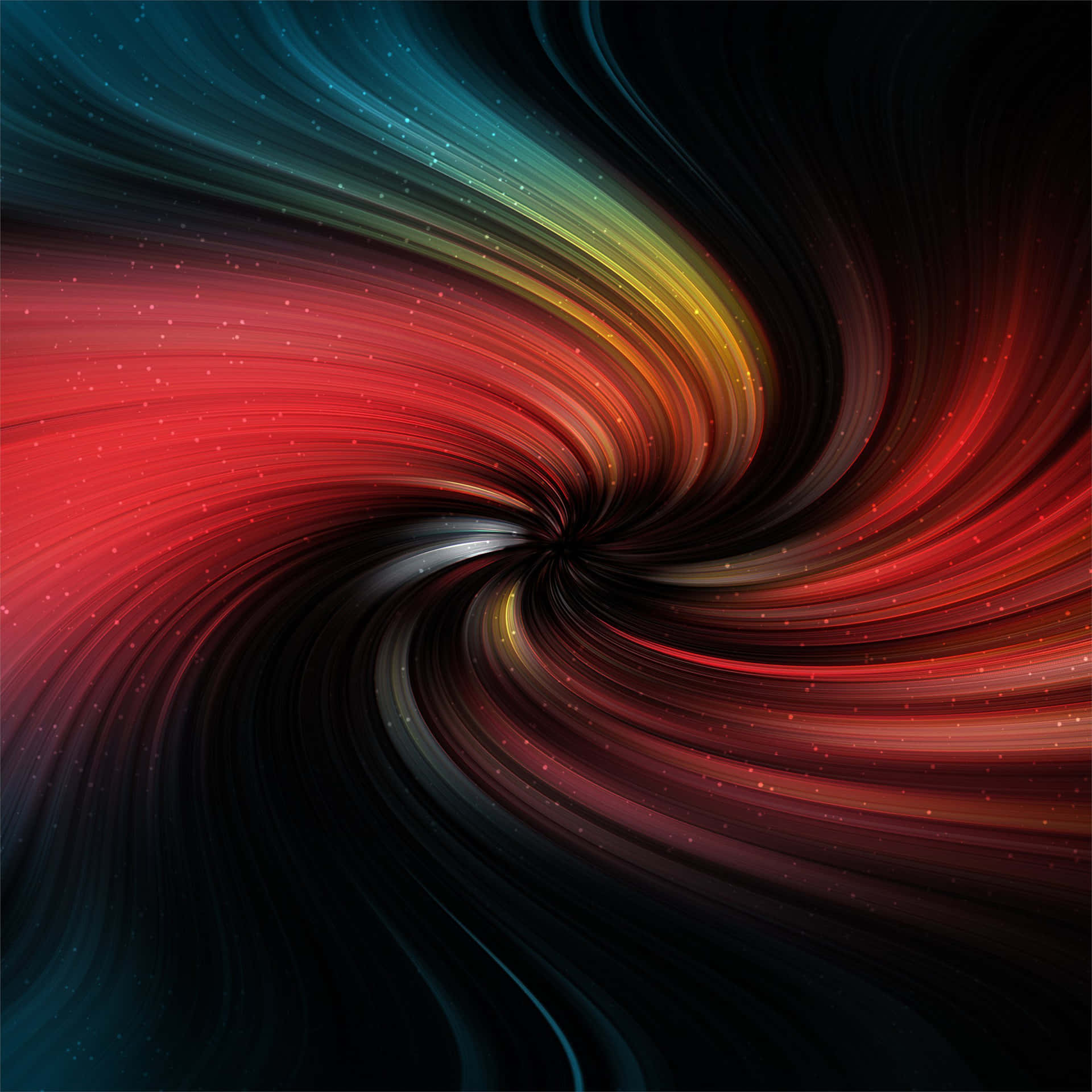 Abstract Swirling Background With Colorful Swirls Wallpaper