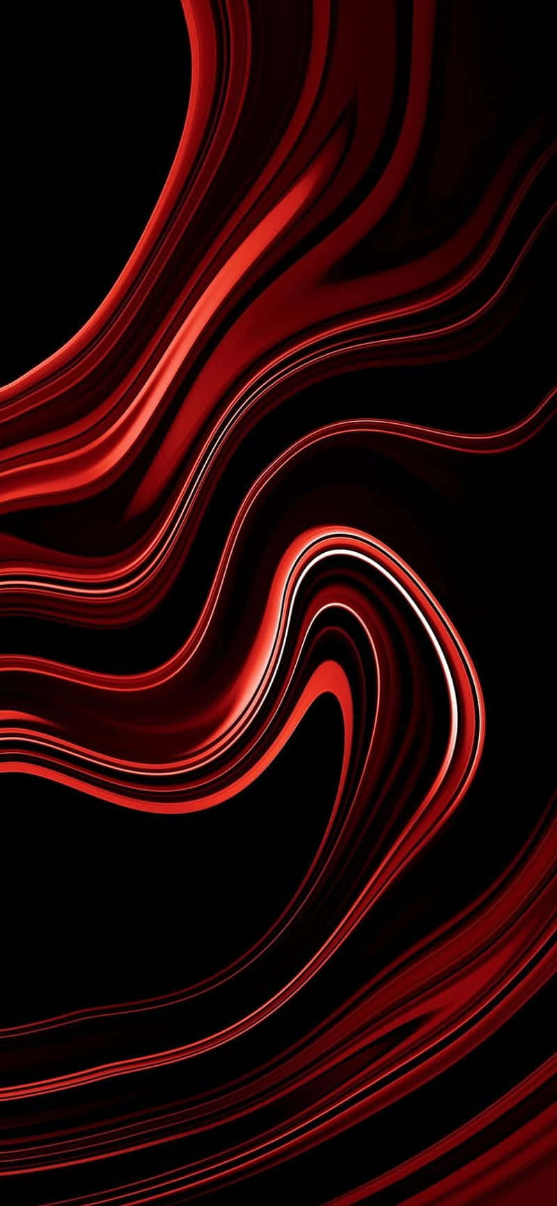 Red And Black Swirls Background Illustration