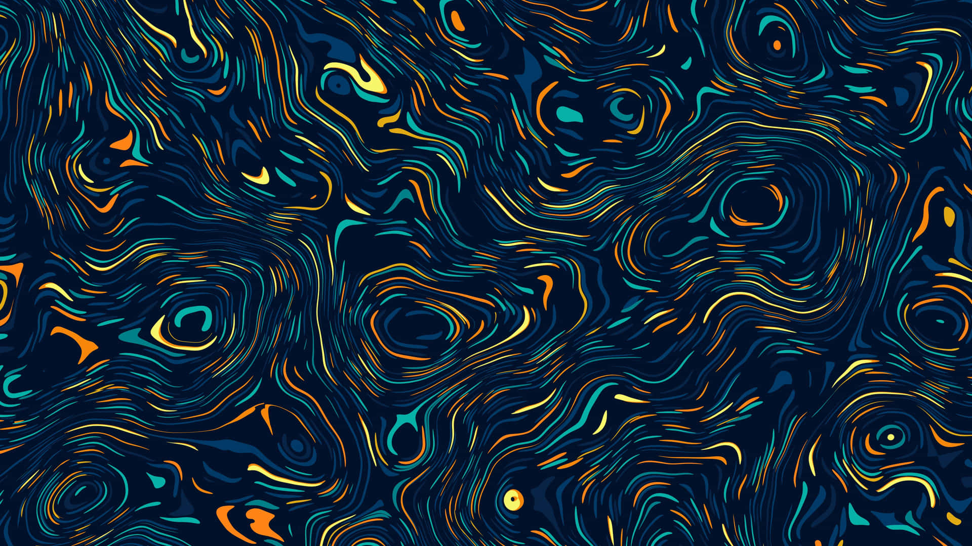 An extraordinary swirl of colors Wallpaper