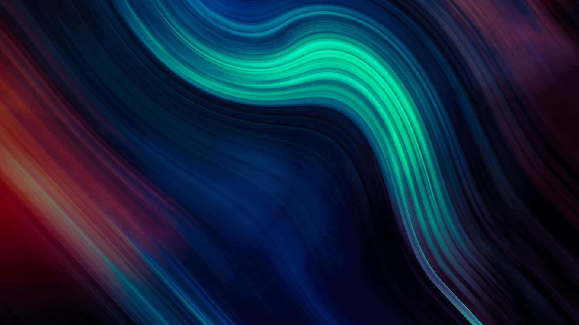 Modern Abstract Swirl Wallpaper