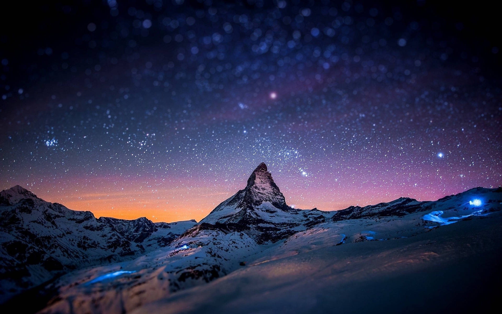 Schweiziske Alper Med Natudsigt Wallpaper