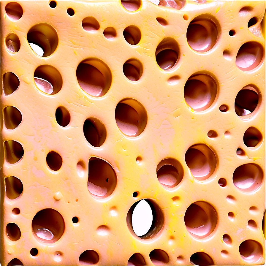 Swiss Cheese Block Png 06132024 PNG