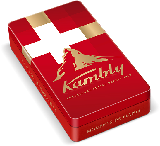 Swiss Kambly Biscuit Tin PNG