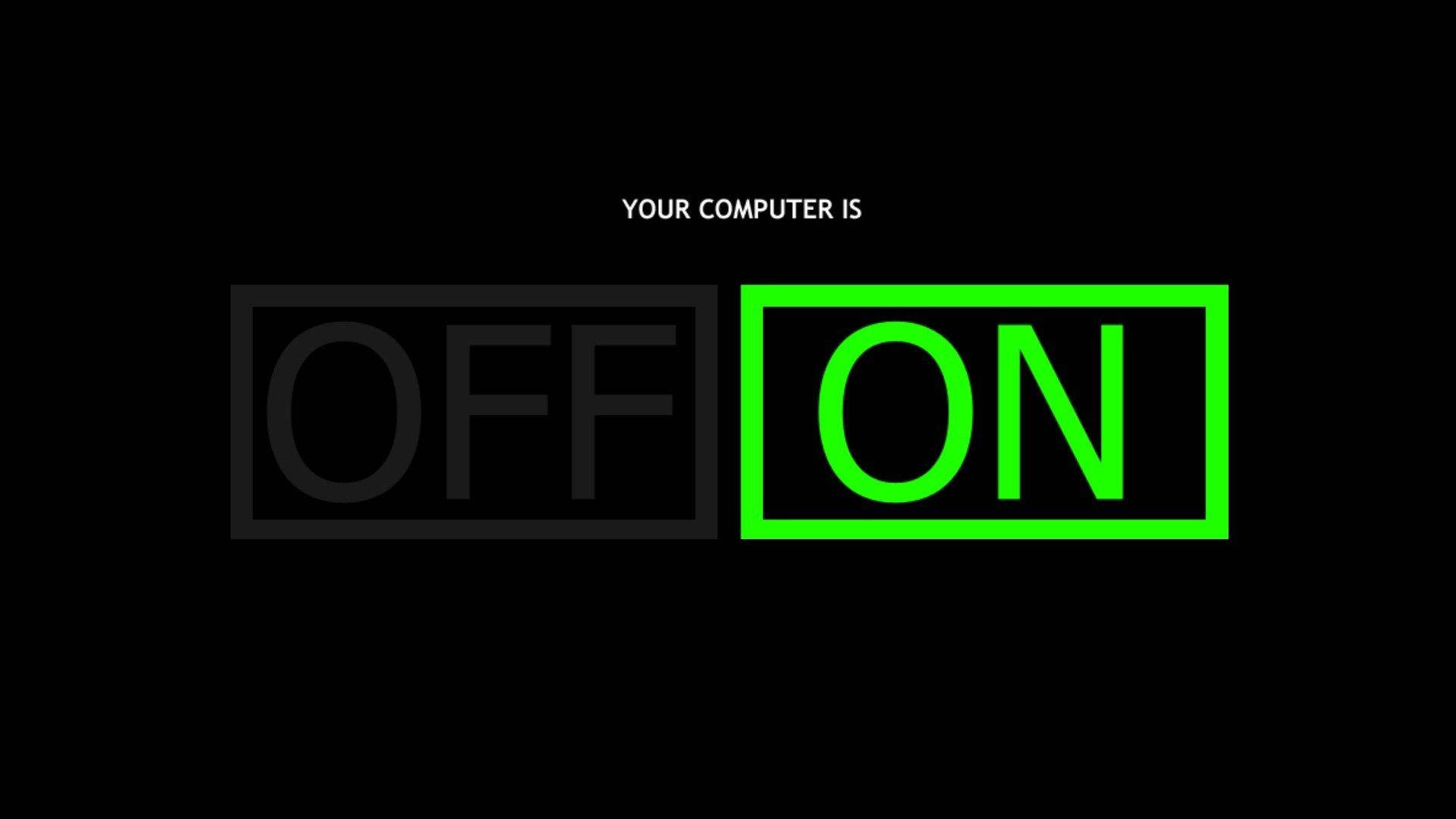 Switch Computer Off And On Meme Wallpaper