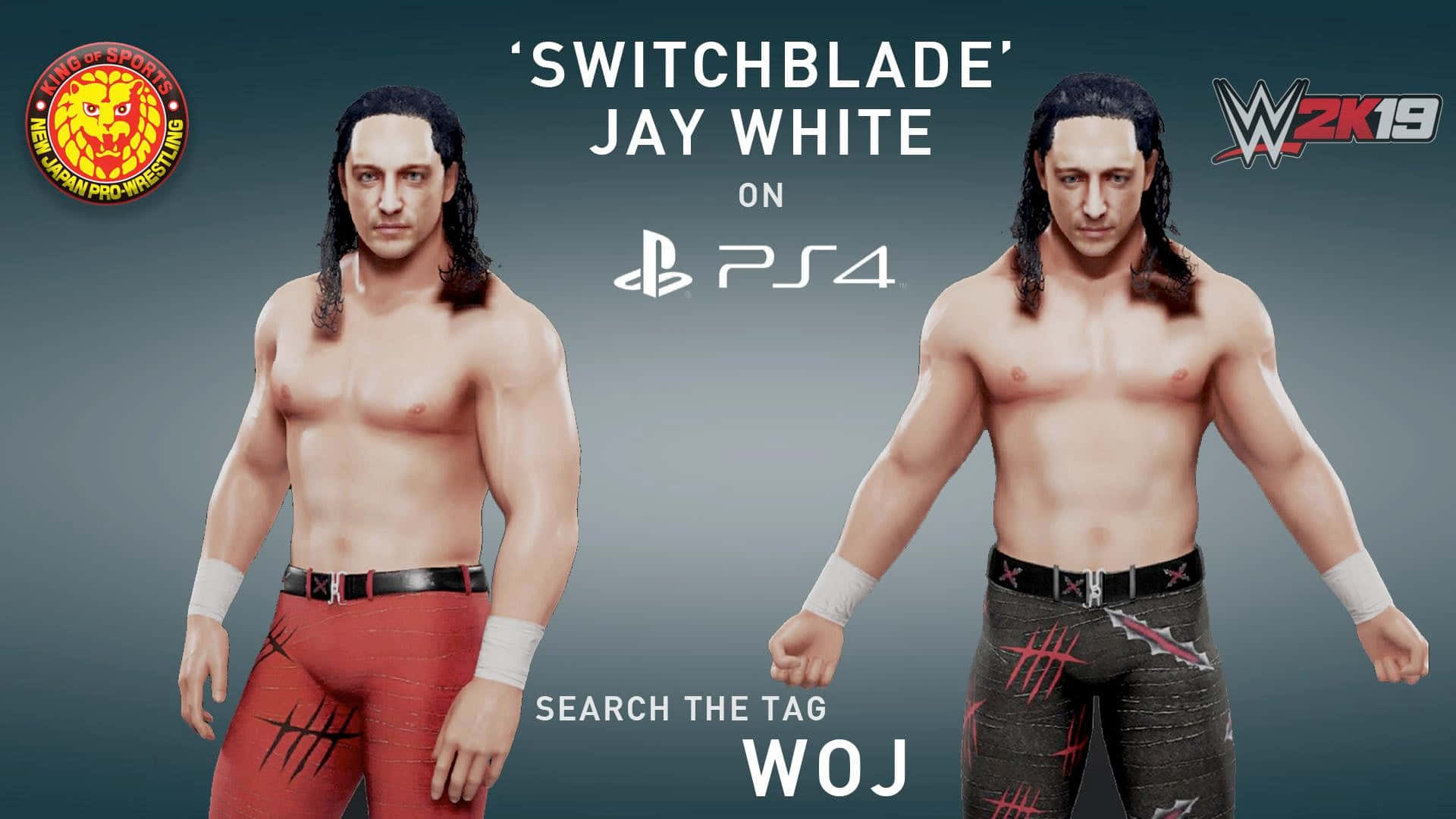Switchblade Jay White Wwe 2k19 Background