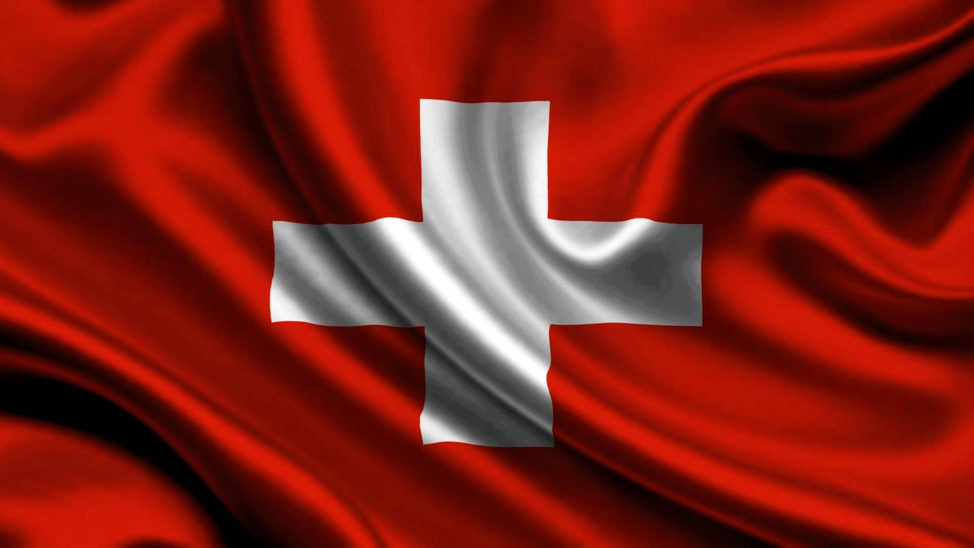 Switzerland's National Flag Wallpaper