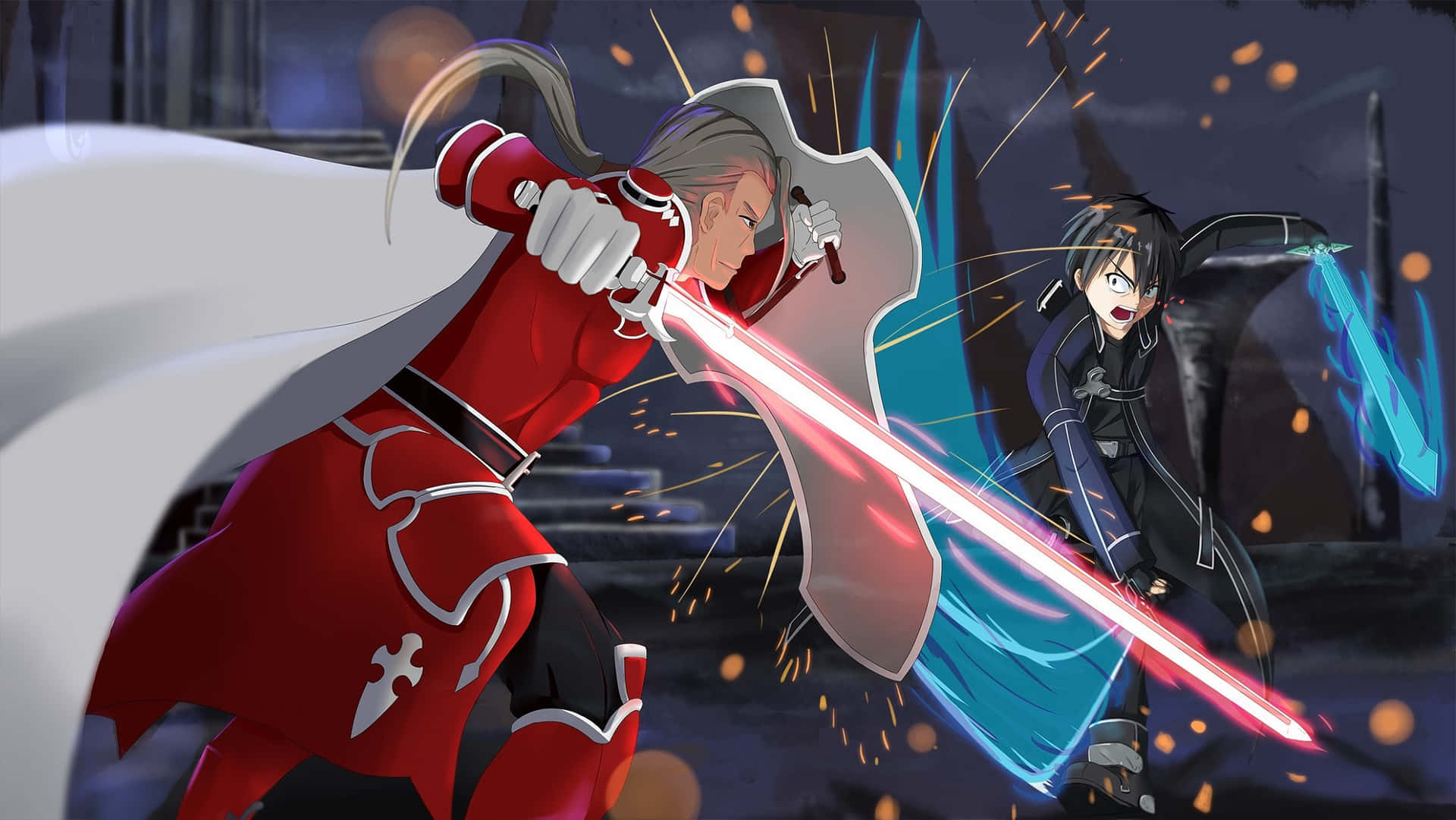 Sword Art Online Duel Épique Fond d'écran