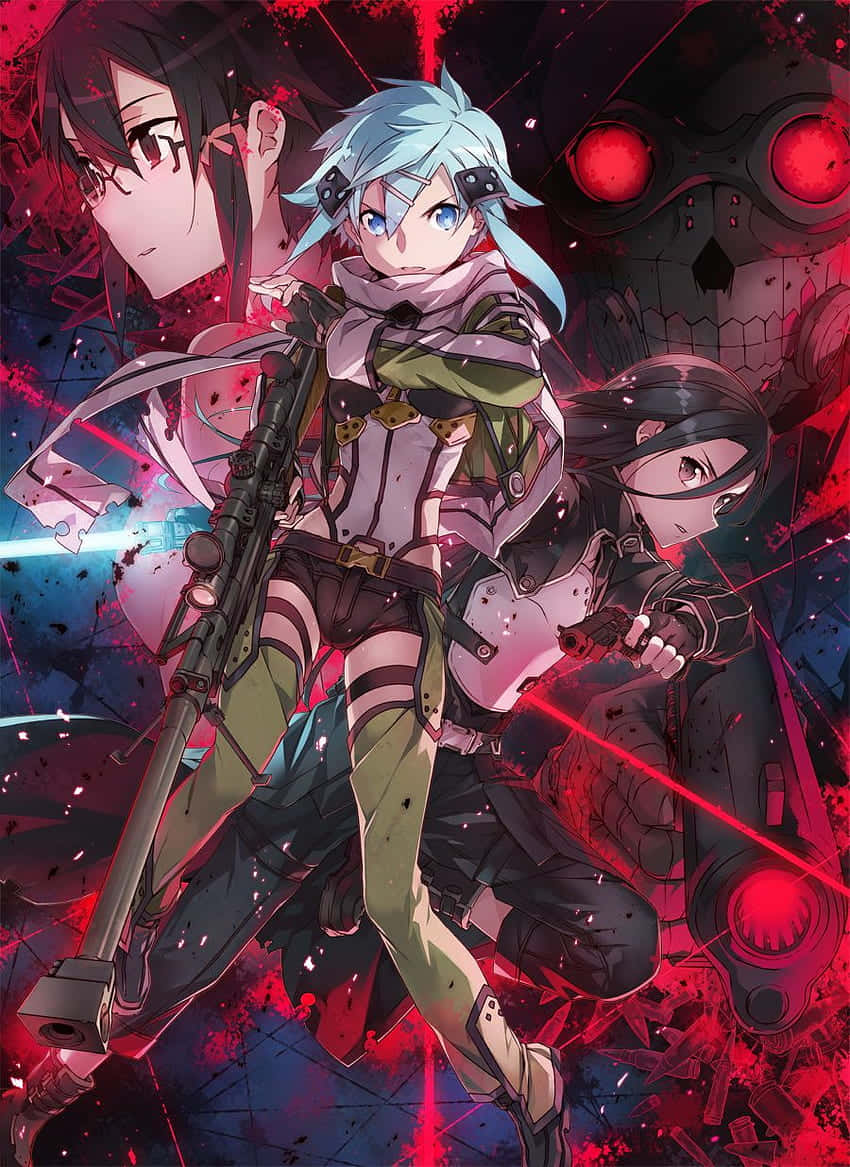 "Be the Hero of Game with the Sword Art Online Iphone" Wallpaper