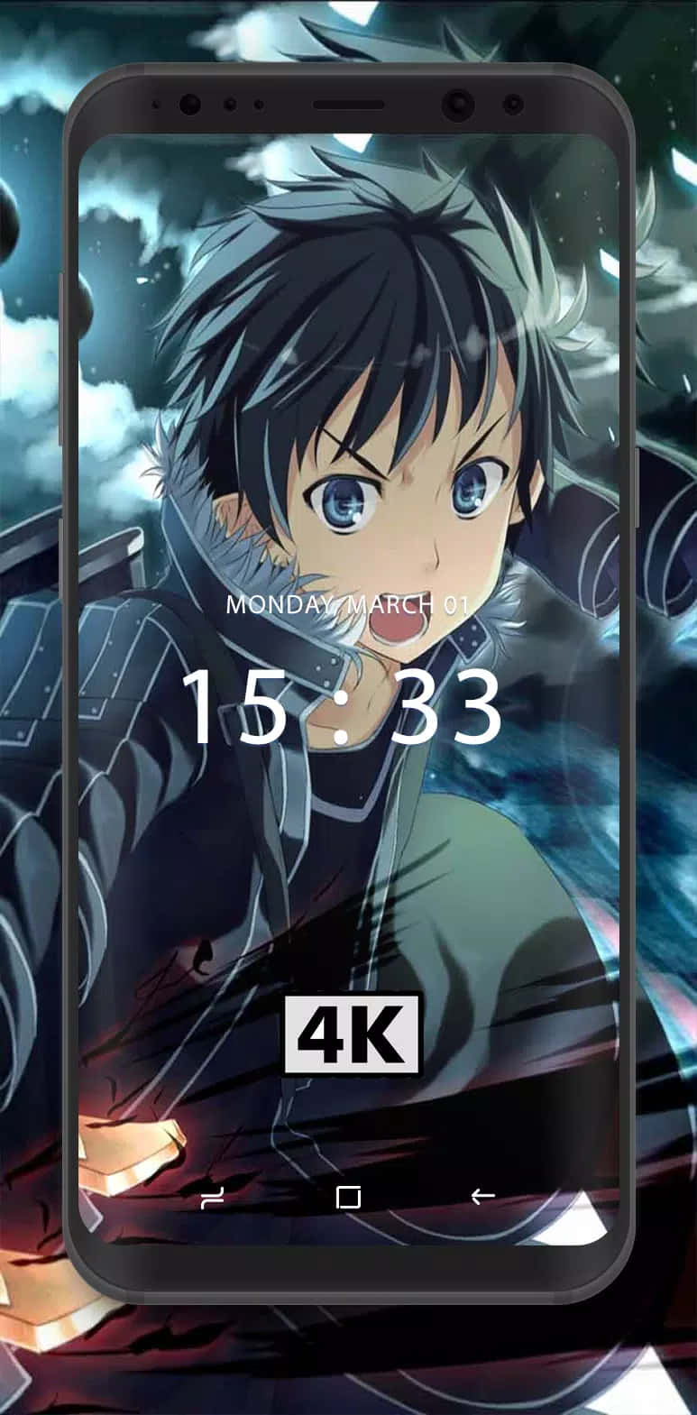 This stylish Sword Art Online phone will help you stay connected. Wallpaper