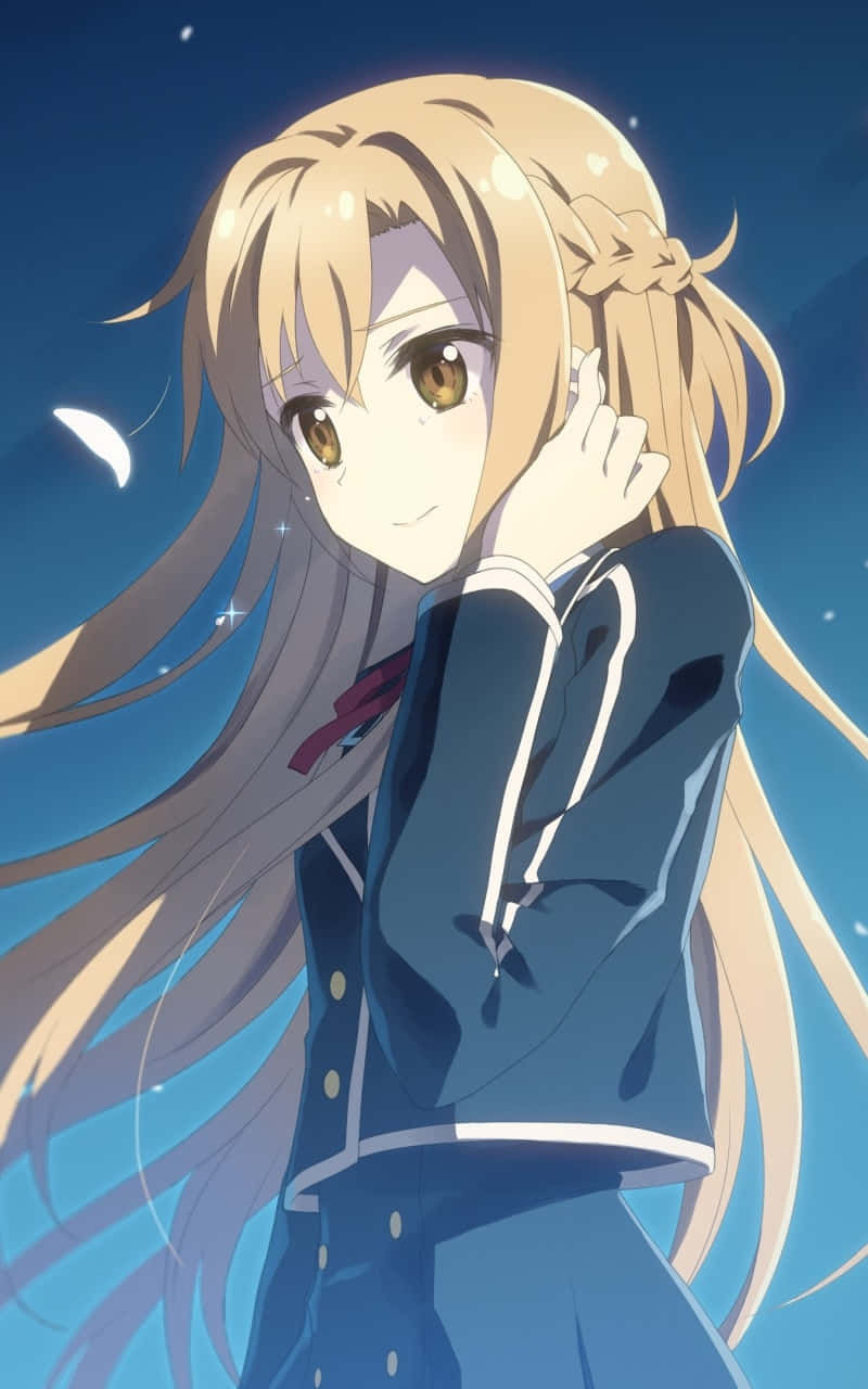 Explore the world of Sword Art Online on your iPhone Wallpaper