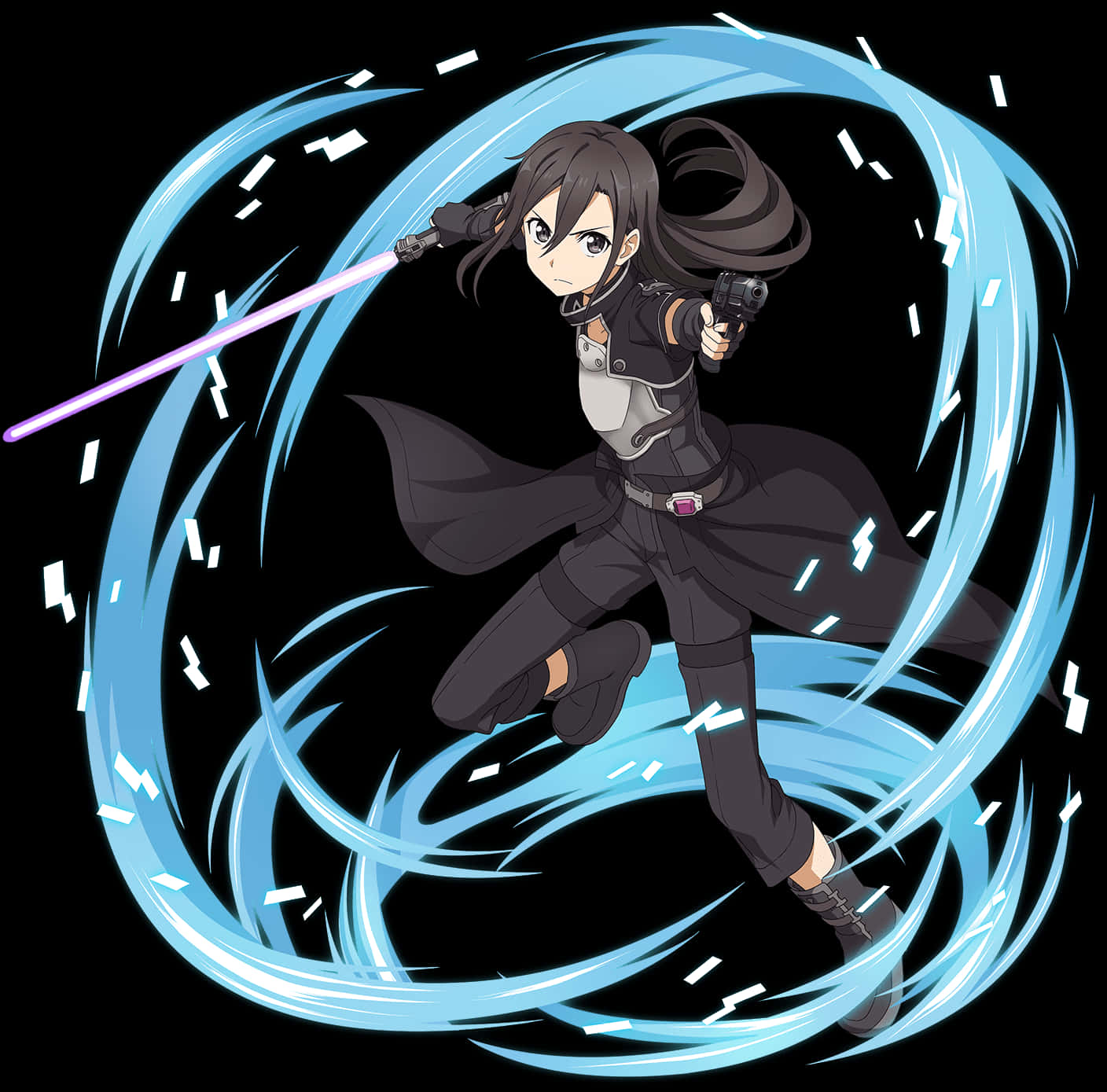 Sword Art Online Kirito Sword Skills PNG