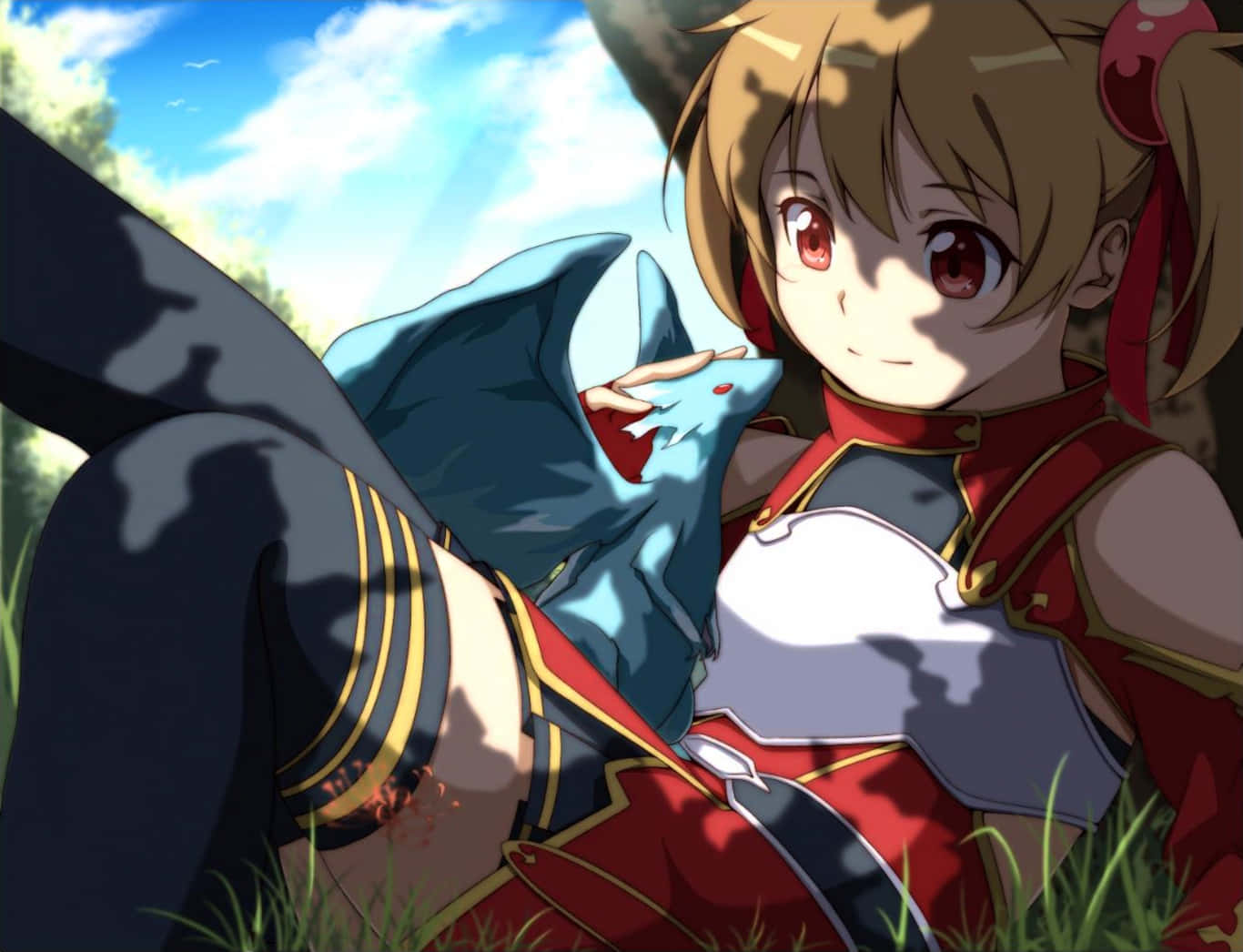 Silica : La Dompteuse De Bêtes Aimable De Sword Art Online Fond d'écran