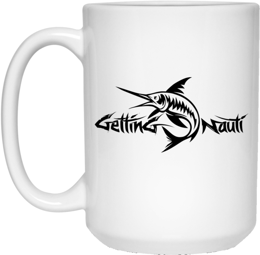 Swordfish Graphic Mug PNG