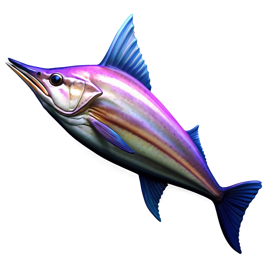 Download Swordfish Illustration Png 31