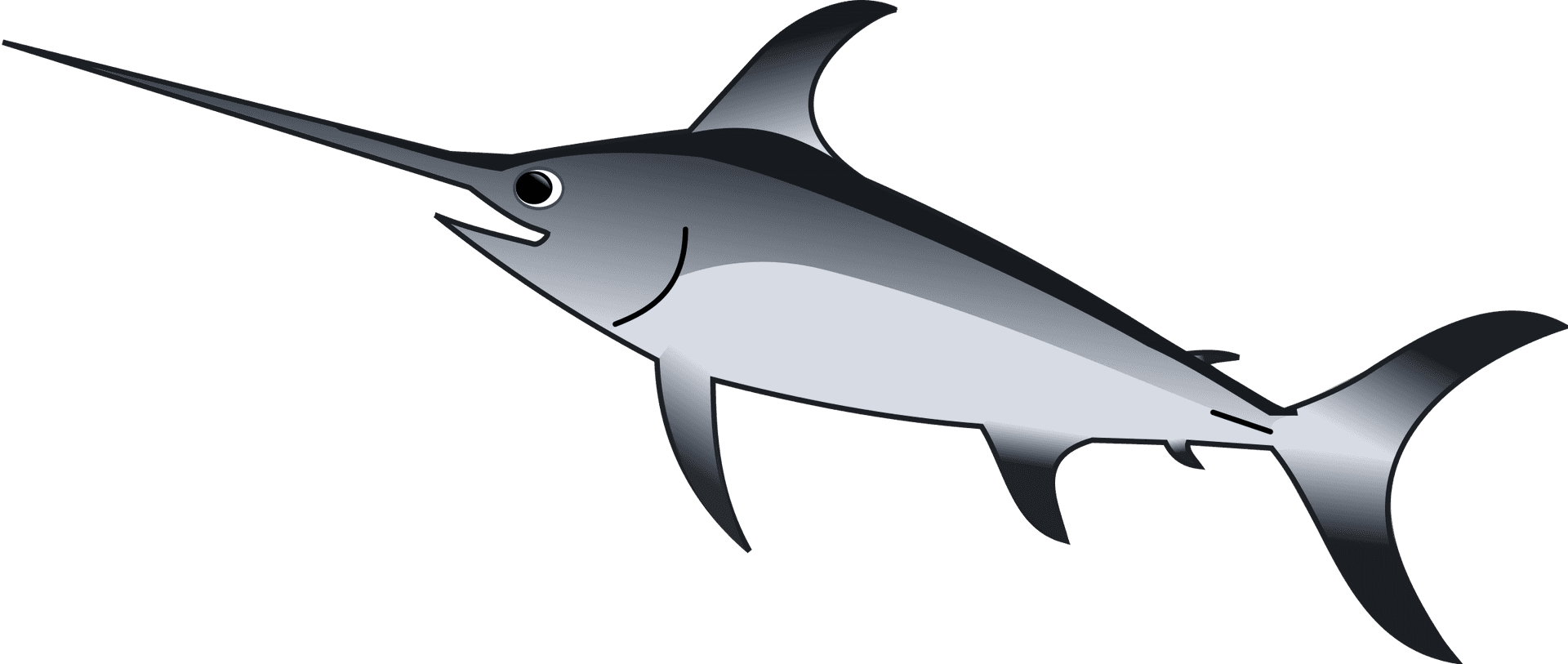 Swordfish Vector Illustration PNG