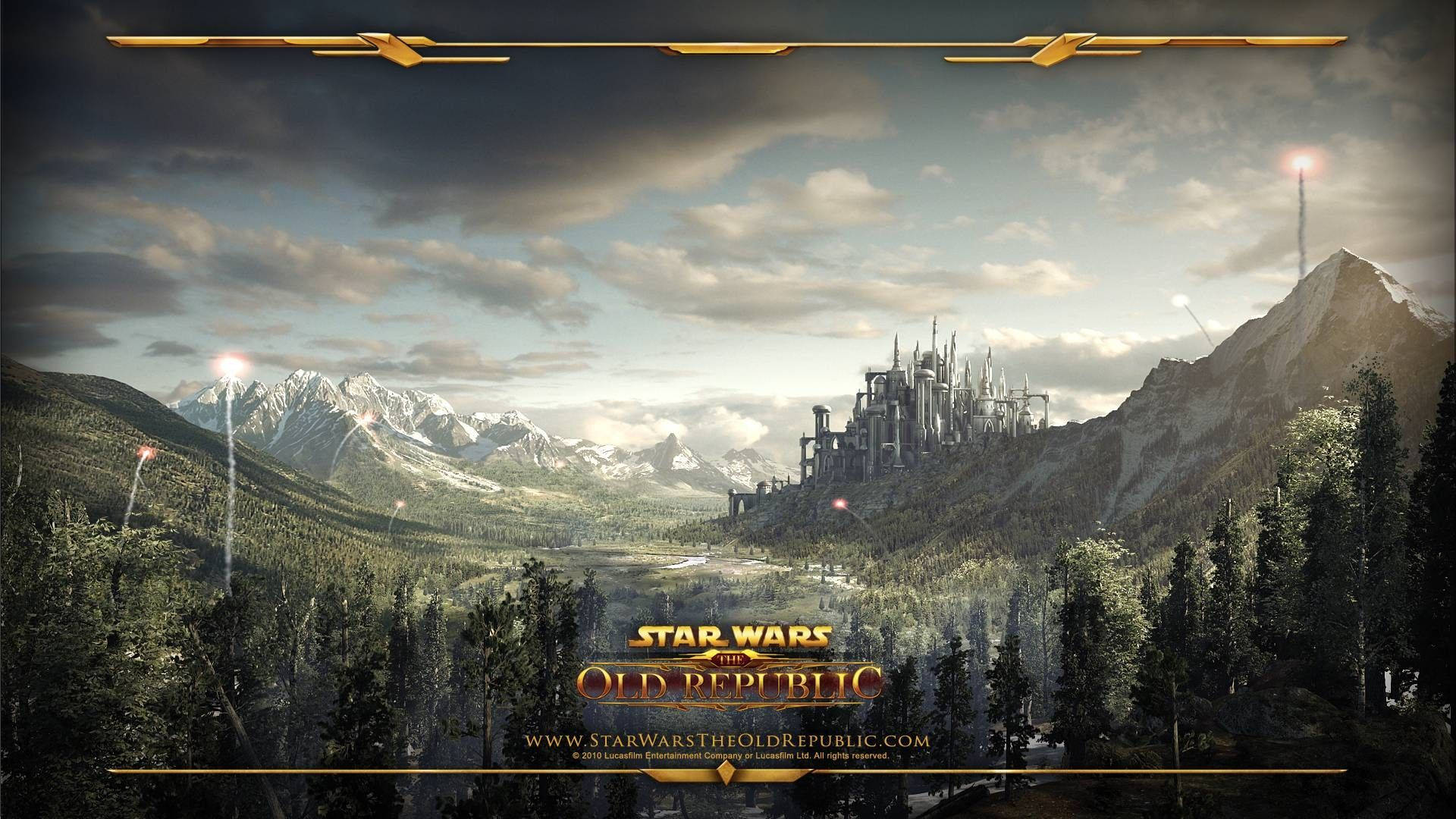 Swtor Fortress In Mountain Wallpaper