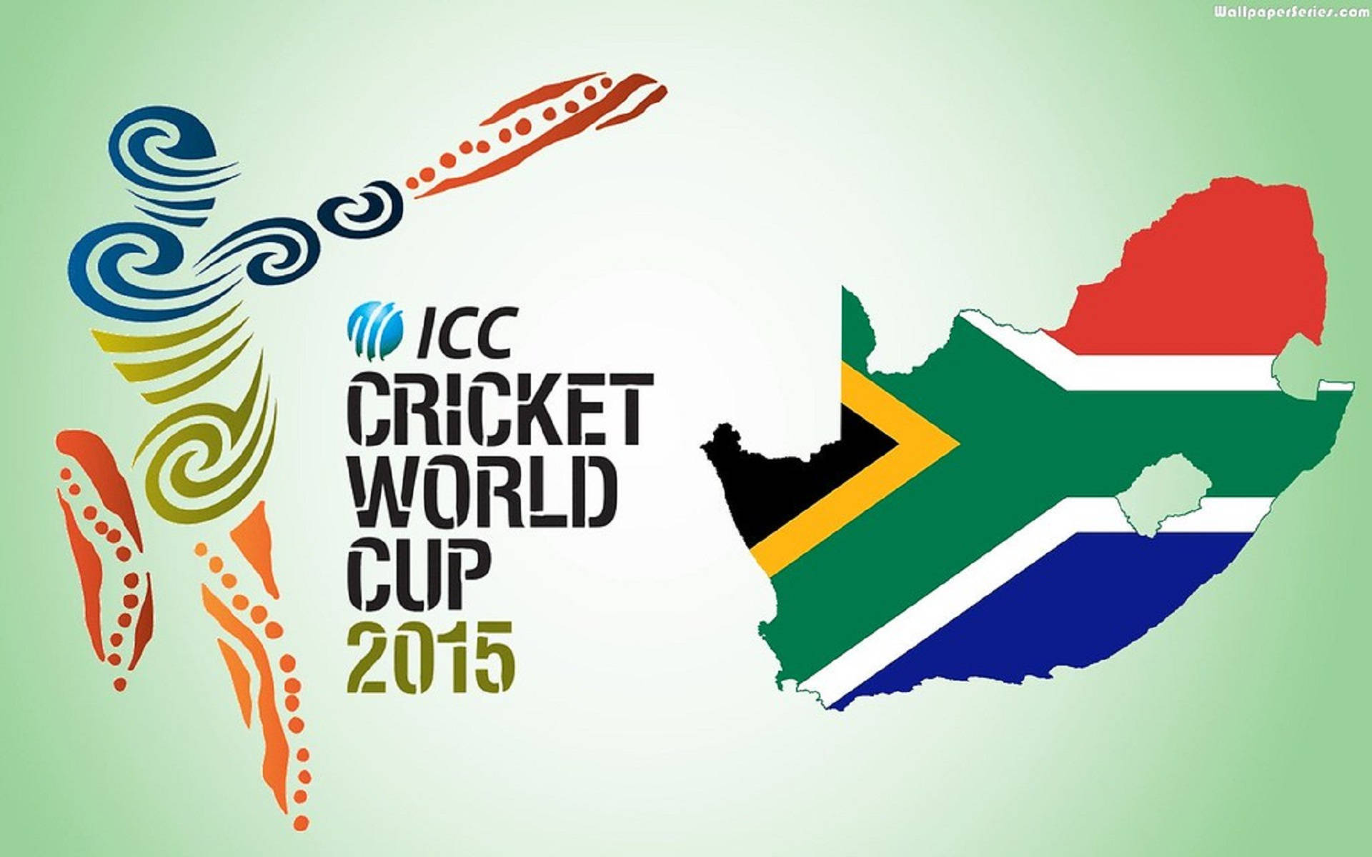 Sydafrika Cricket 2015 Plakat Wallpaper