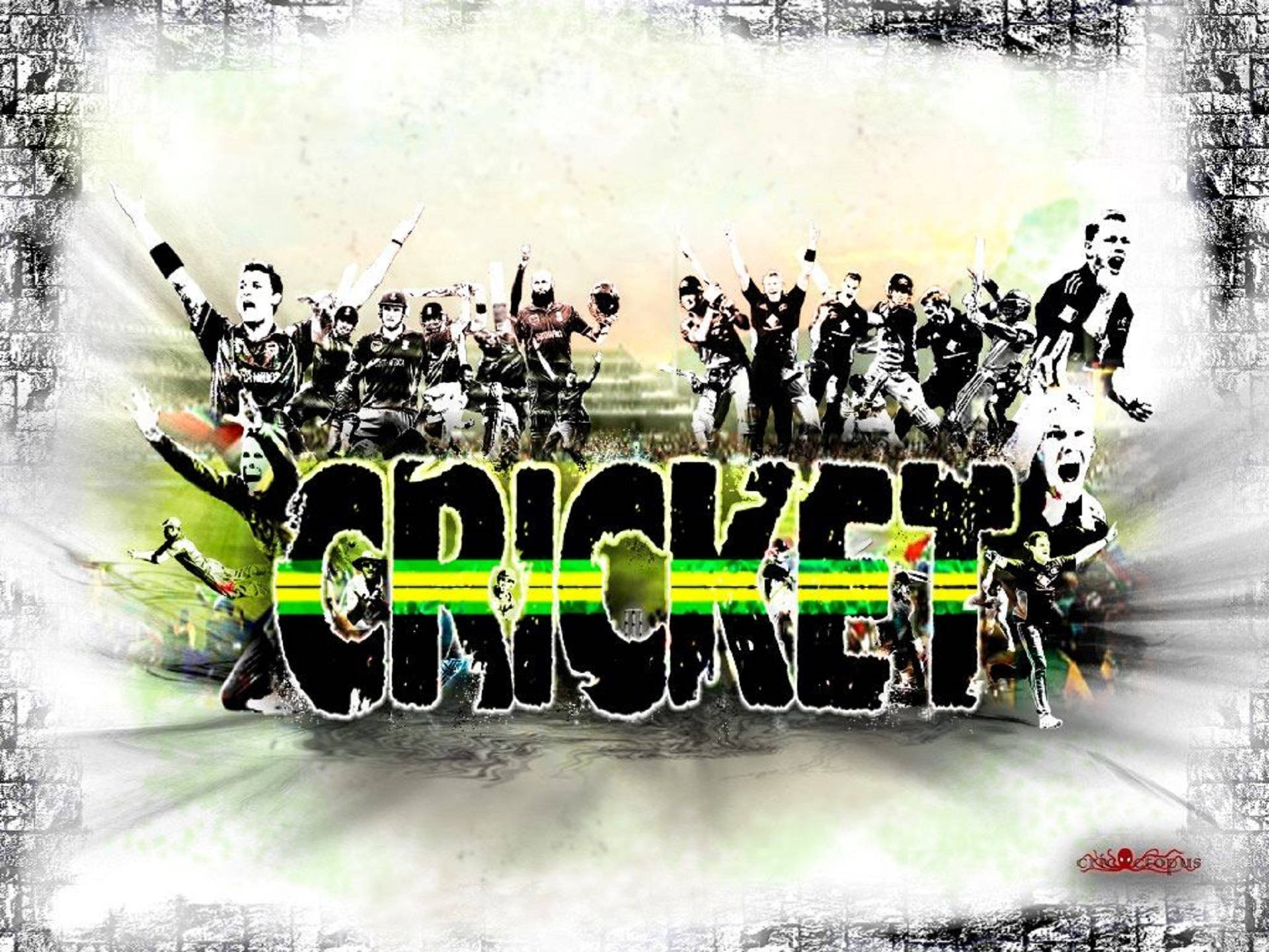 Sydafrika Cricket Hvid Plakat Wallpaper