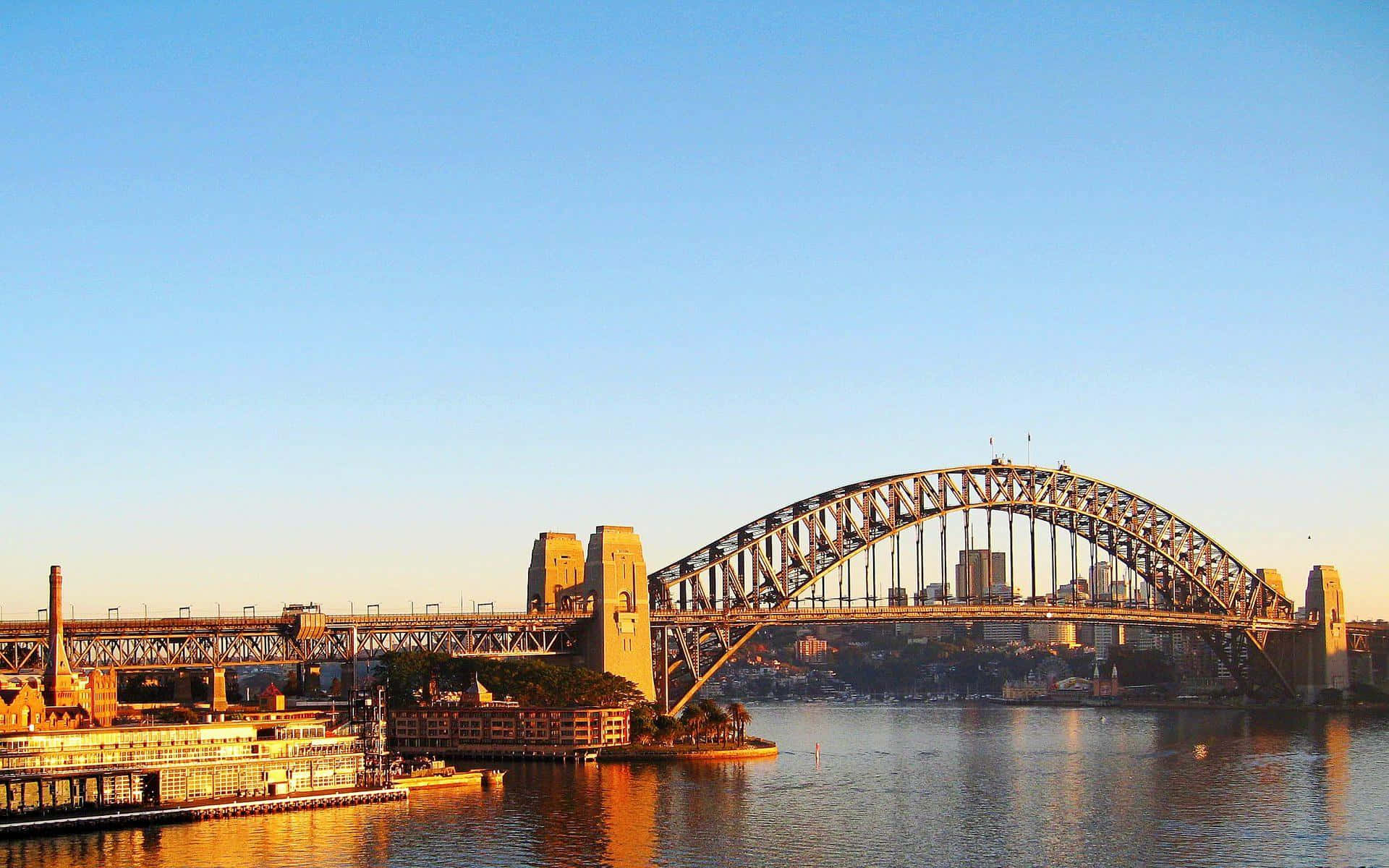 Sydney Harbour Bridge Sunset Wallpaper